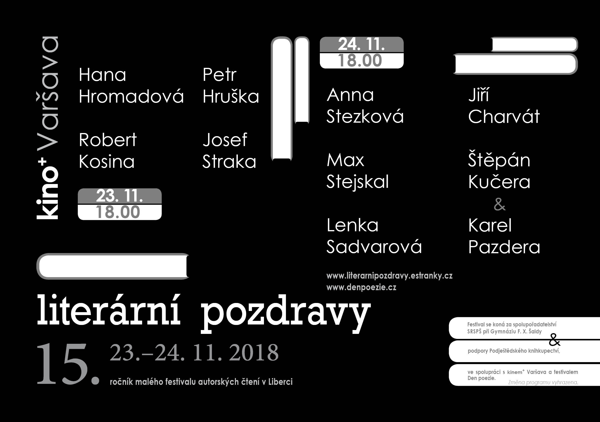 Literární pozdravy - Aktuality